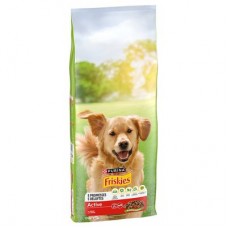 Friskies Active - пълноценна храна за активни кучета,кучета живеещи на открито, бременни и кърмещи  12 кг.